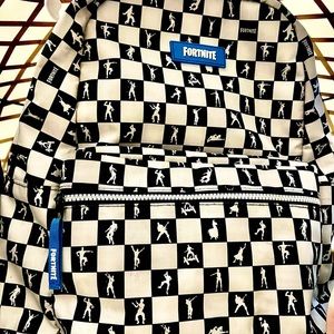Like brand new Fortnight backpack. Covid arrived, and t No backpacks allowed.